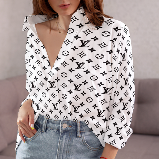 Limited Edition Louis Vuitton Premium Casual Shirt For WOMEN – MRS-CCY-320