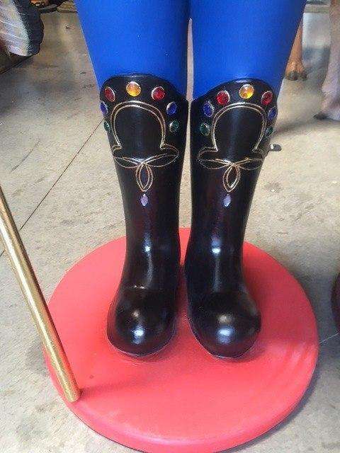 Nutcracker Soldier With Flag Life Size Christmas Statue