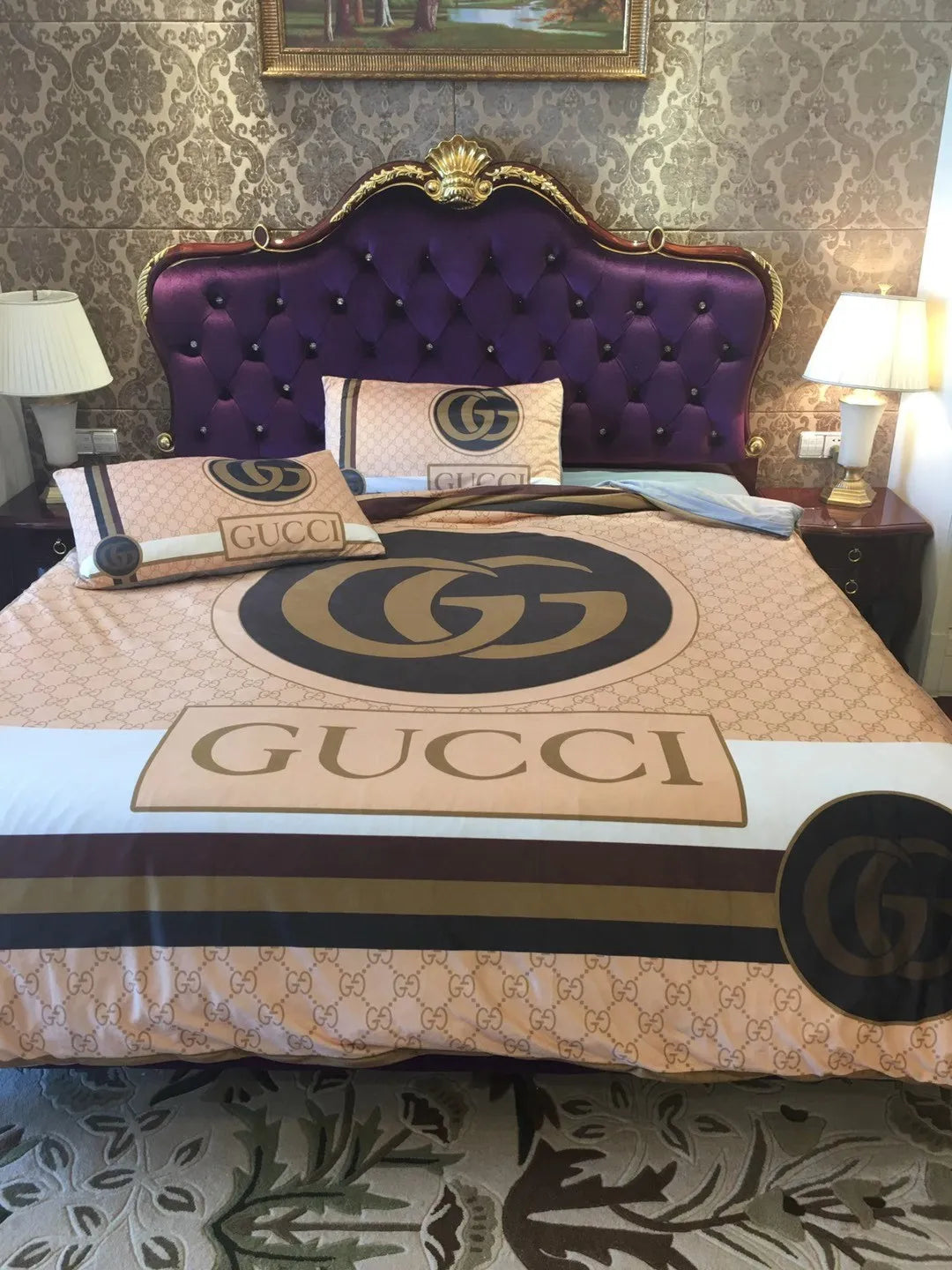 Premium Luxury Brand Bedding Set DN1615777