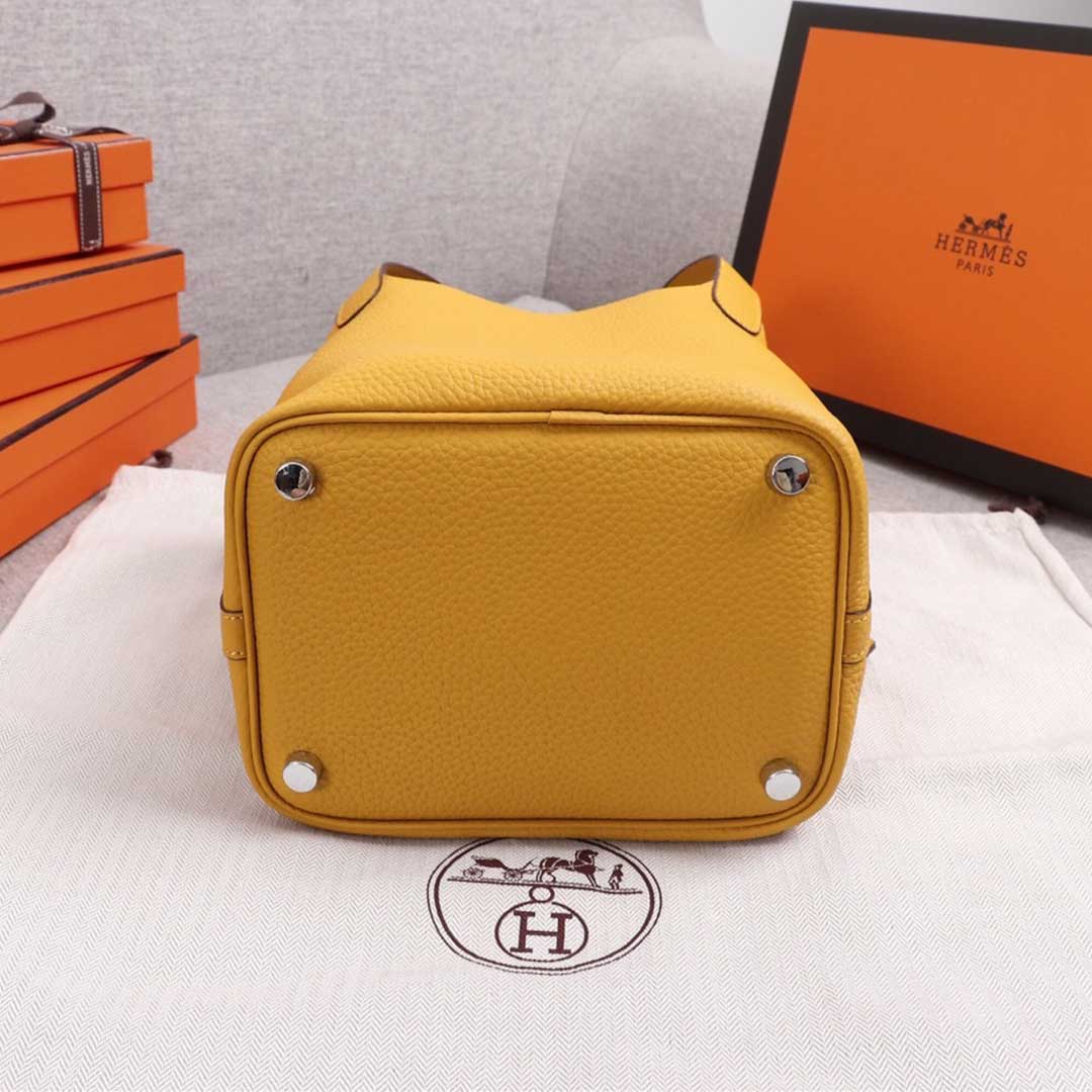 Hermes Goyard AAA-Picotin Lock 22cm 18cm bag BLUE/ORANGE/PINK