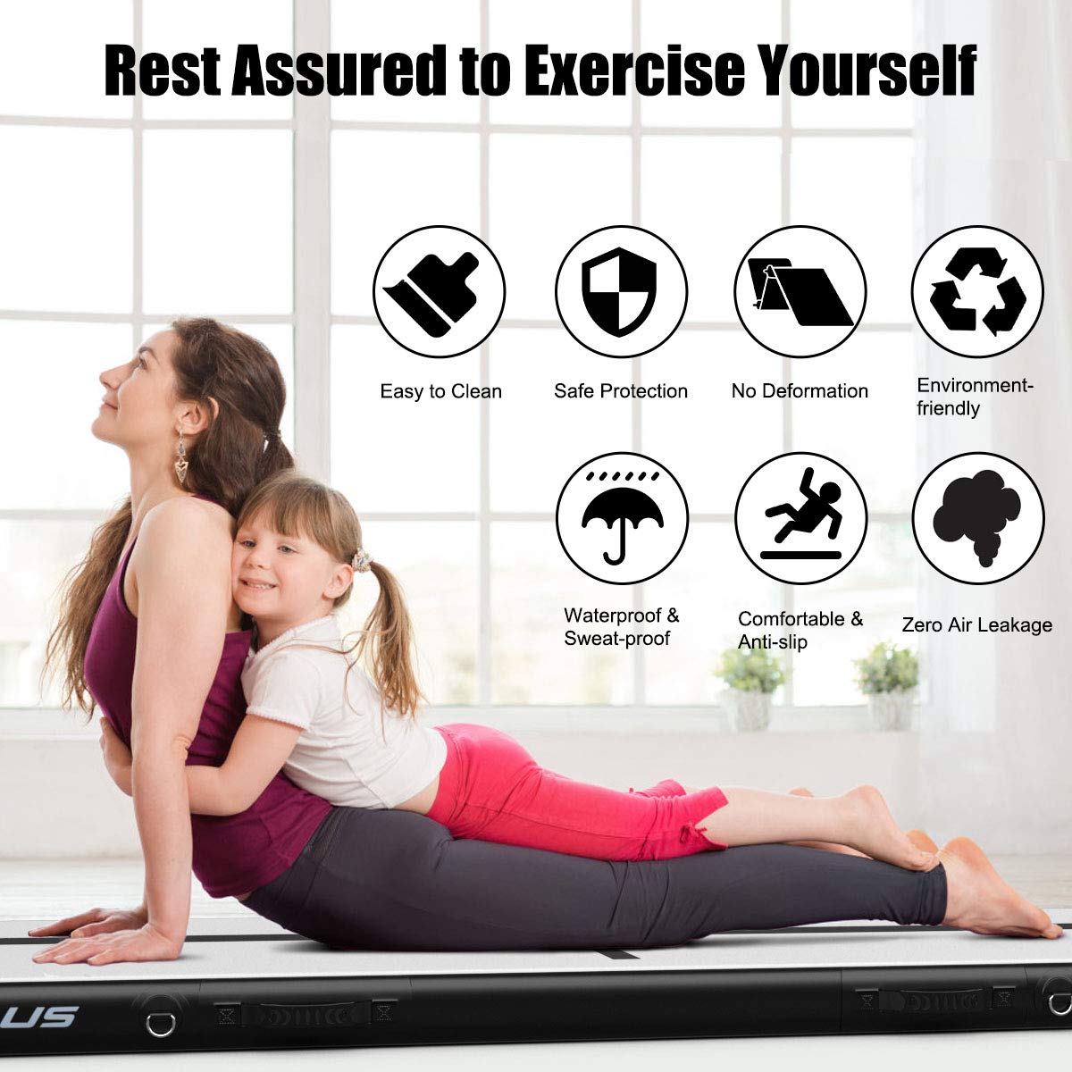 10ft Inflatable Air Gymnastic Mat