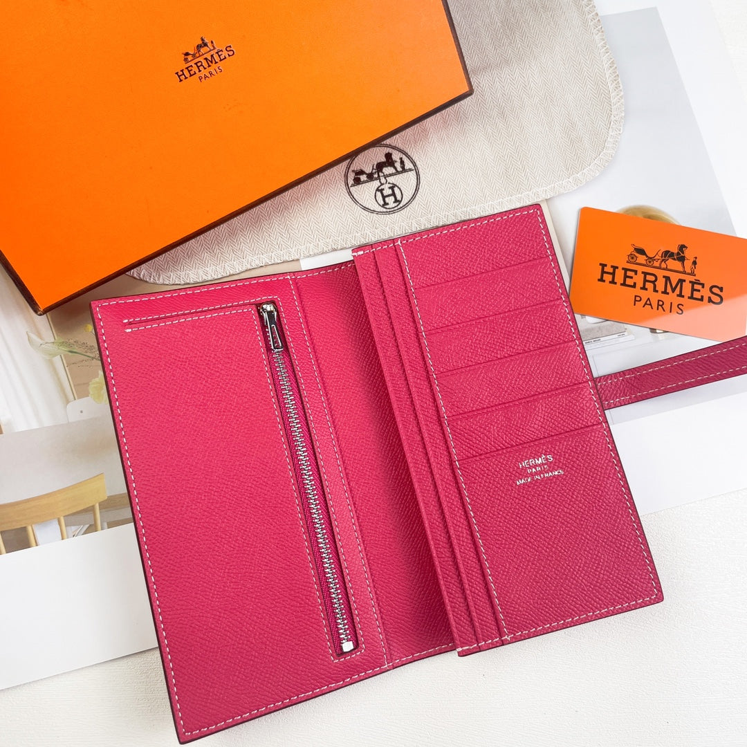 Hermes Goyard New H Passant Toutenmainte Wallet pink