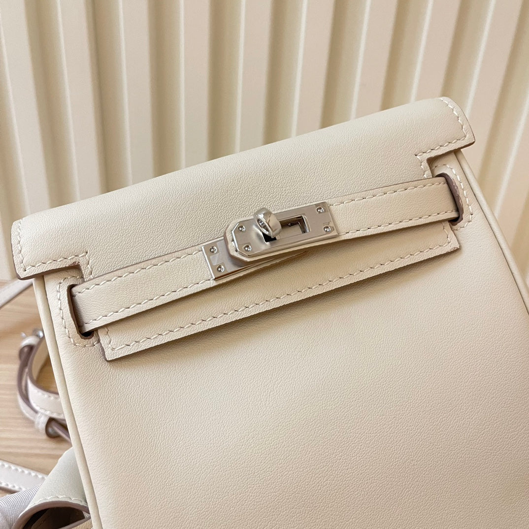 Hermes Goyard Kelly Jump white