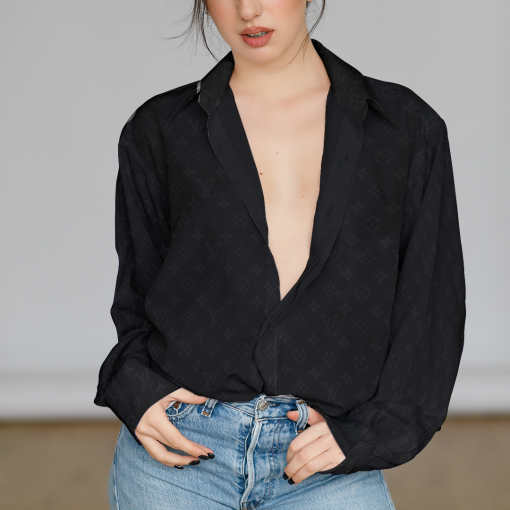 Limited Edition Louis Vuitton Premium Casual Shirt For WOMEN – MRS-CCY-323