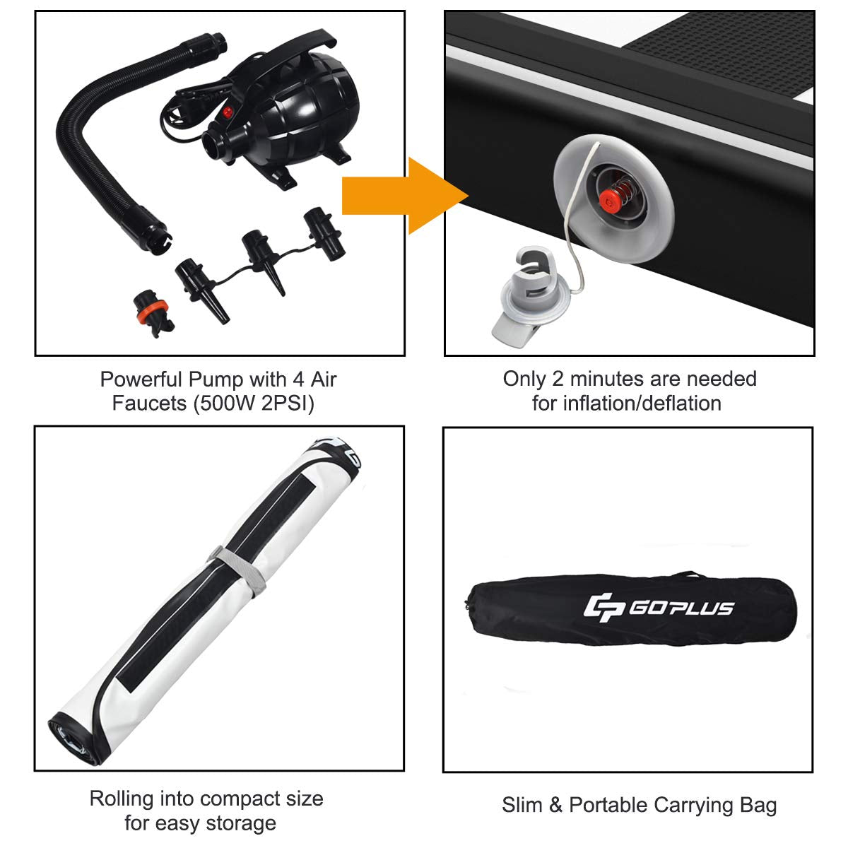 10ft Inflatable Air Gymnastic Mat