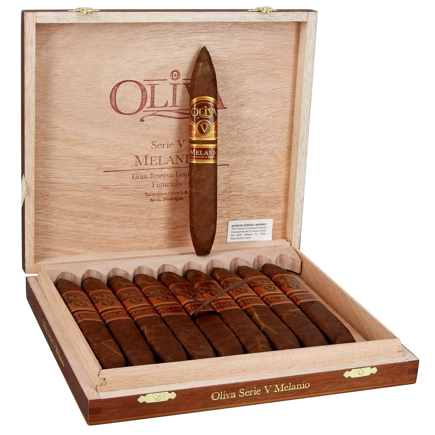 Oliva V Melanio Natural Figurado Box