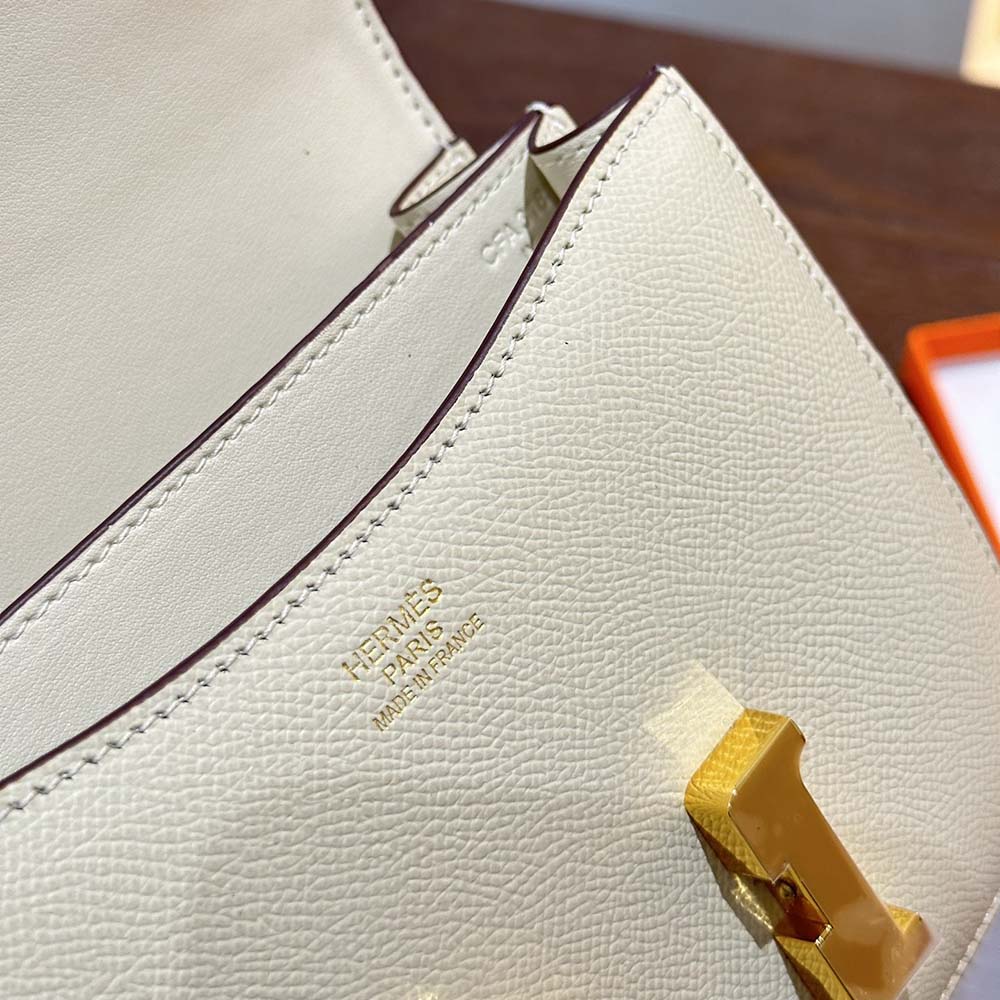 Hermes Goyard Constance handbag 19cm White