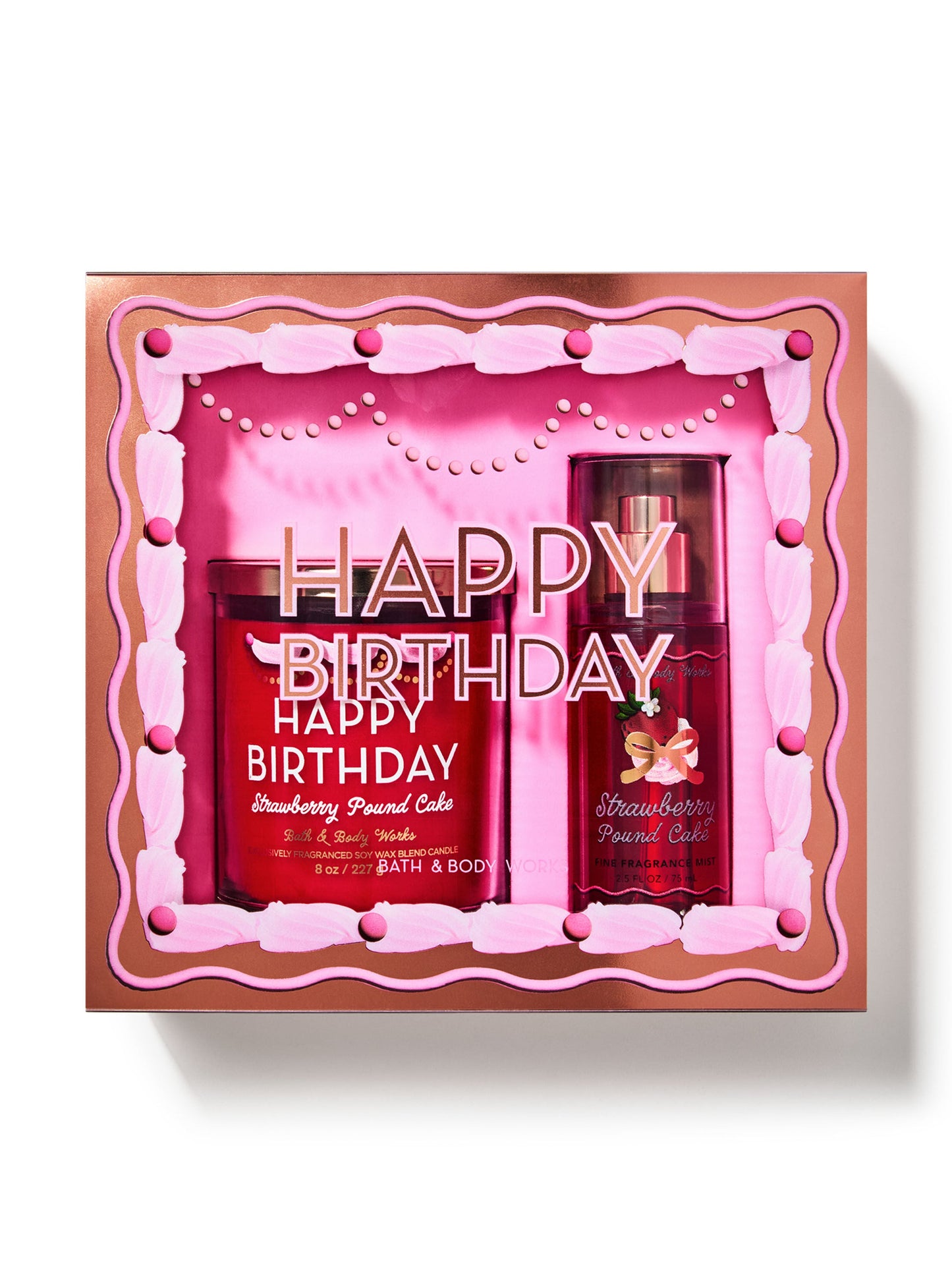 Strawberry Pound Cake