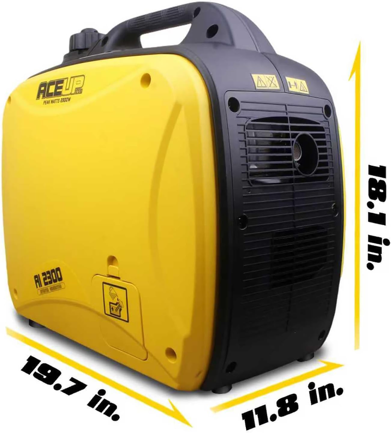 Aceup Energy 4000 Watt Portable Inverter Generator, Gas Powered Generator Quiet for Home, RV-Ready, EPA Compliant
