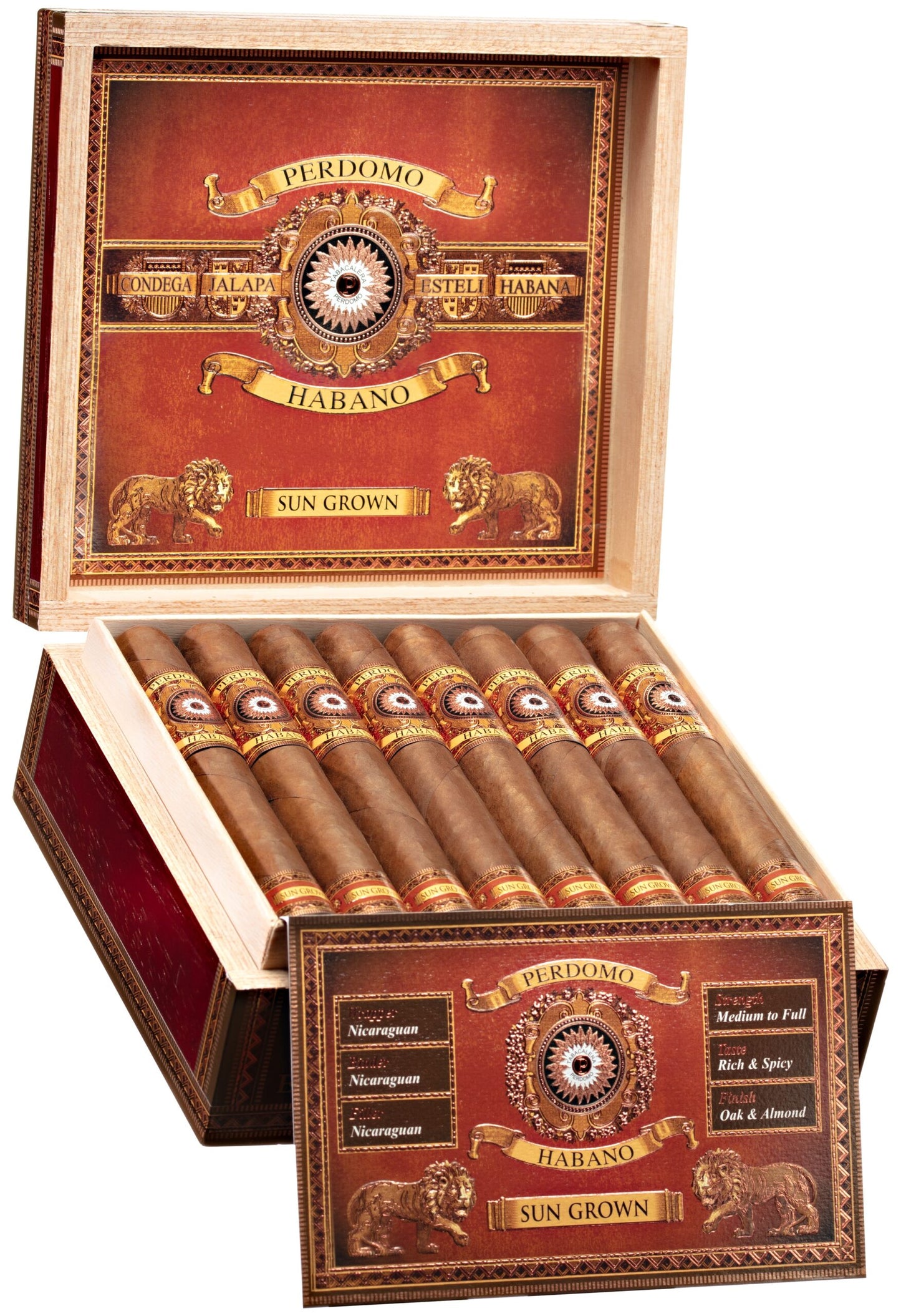 Perdomo Habano BBA Sun Grown Gordo Box