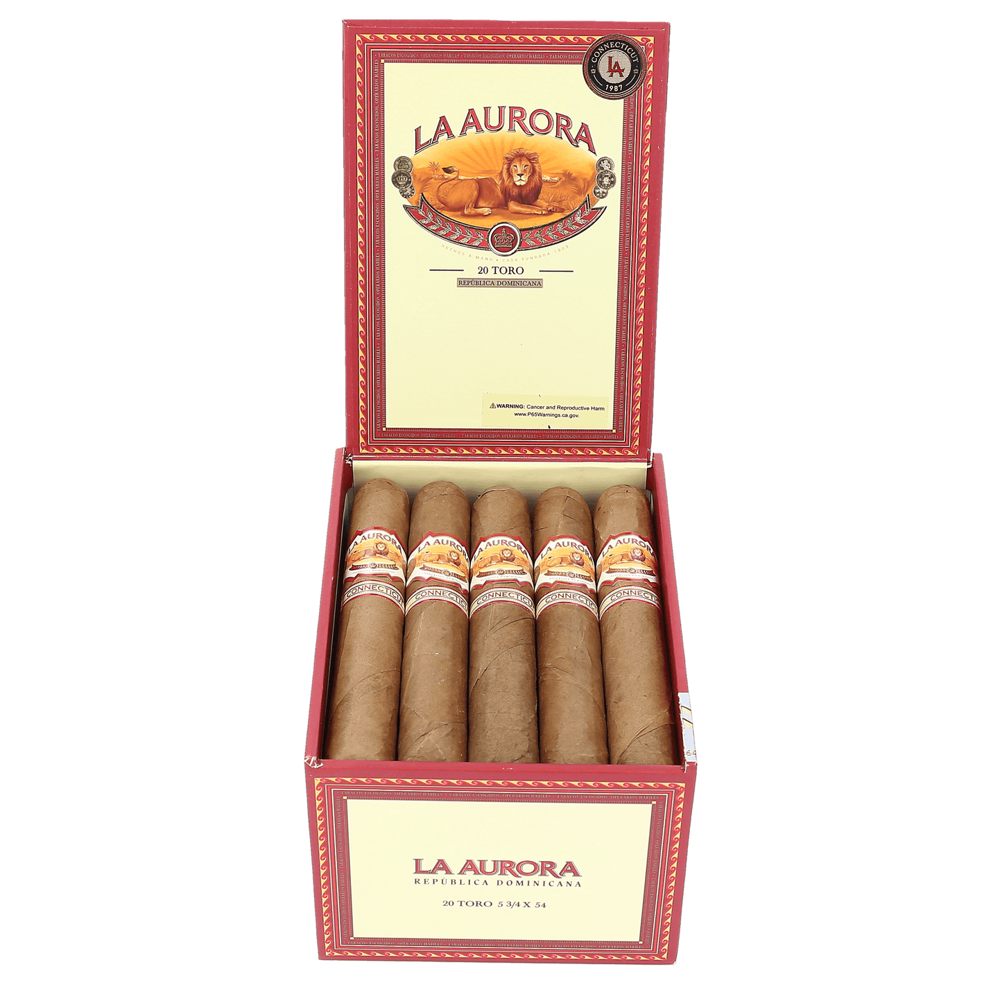 La Aurora 1987 Connecticut Toro Box