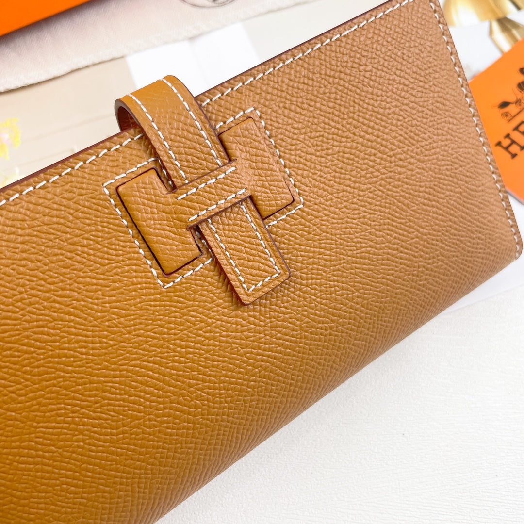 Hermes Goyard New H Passant Toutenmainte Wallet brown