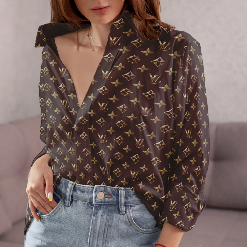 Limited Edition Louis Vuitton Premium Casual Shirt For WOMEN – MRS-CCY-325
