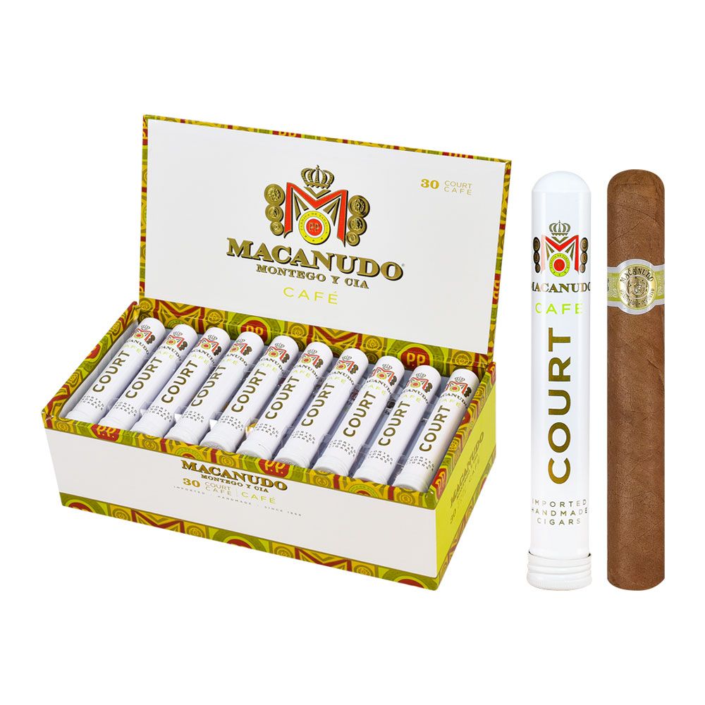General cigar co. Macanudo Cafe Court Tube Box