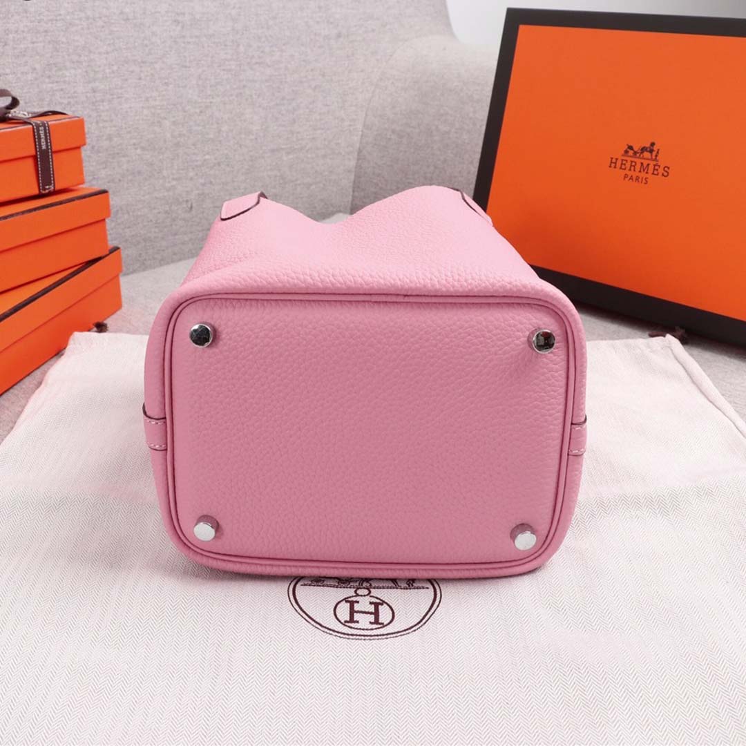 Hermes Goyard AAA-Picotin Lock 22cm 18cm bag BLUE/ORANGE/PINK