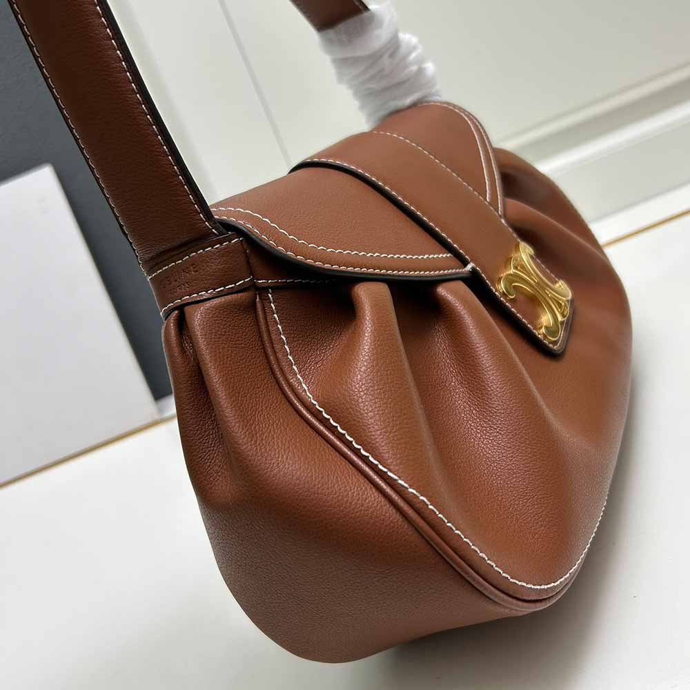 Hermes Goyard MEDIUM POLLY BAG brown