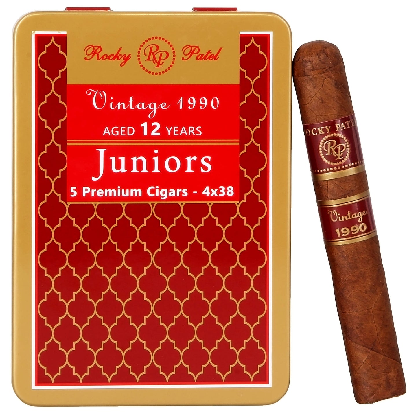Rocky Patel Vintage 1990 (12 year) Juniors 5pk Box