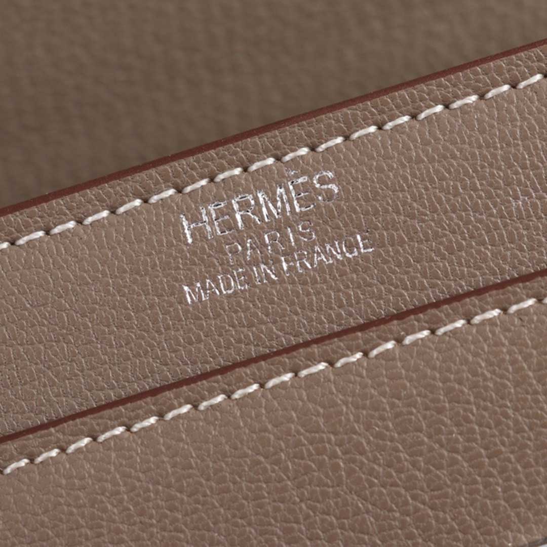 Hermes Goyard Verrou Chaine mini bag BEIGE/BLACK/BROWN