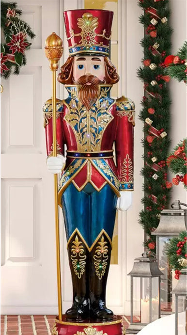 Life-Size LED Christmas Nutcracker, 60"