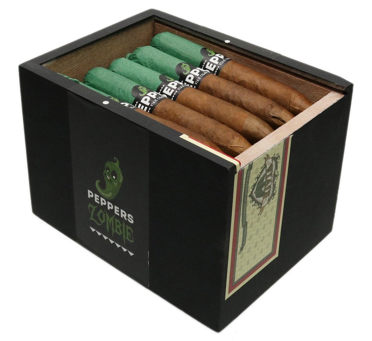 Viaje Pepper Zombie green figurado Box