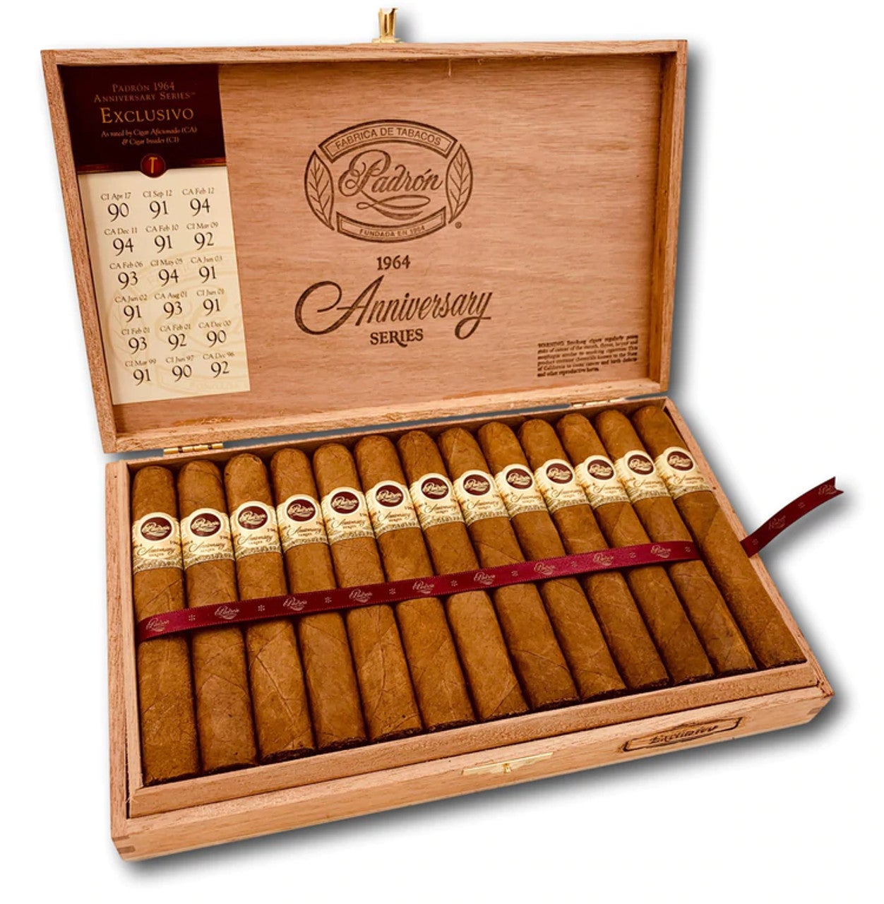Padron 1964 series Exclusivo Natural Box
