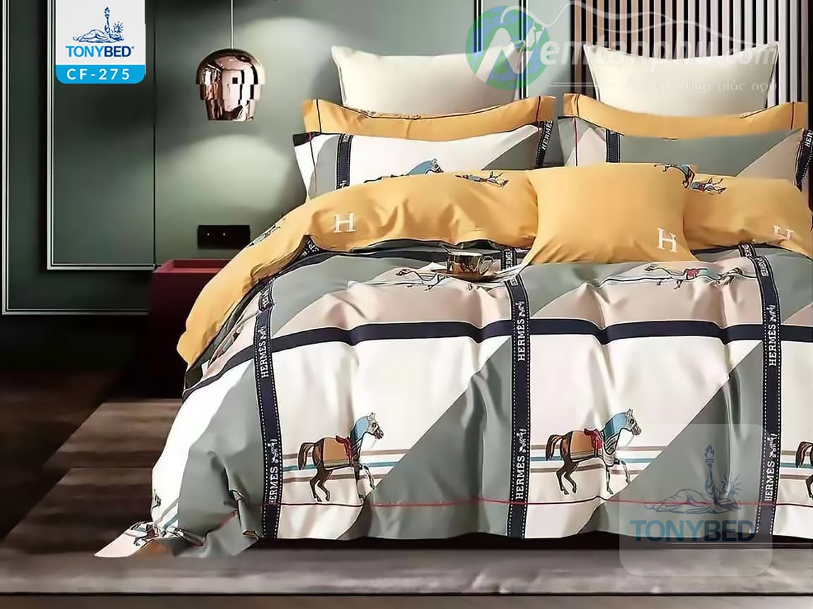 Premium Luxury Brand Bedding Set DN16030909