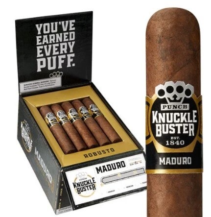 General cigar co. Punch Knuckle Buster Maduro Robusto Box
