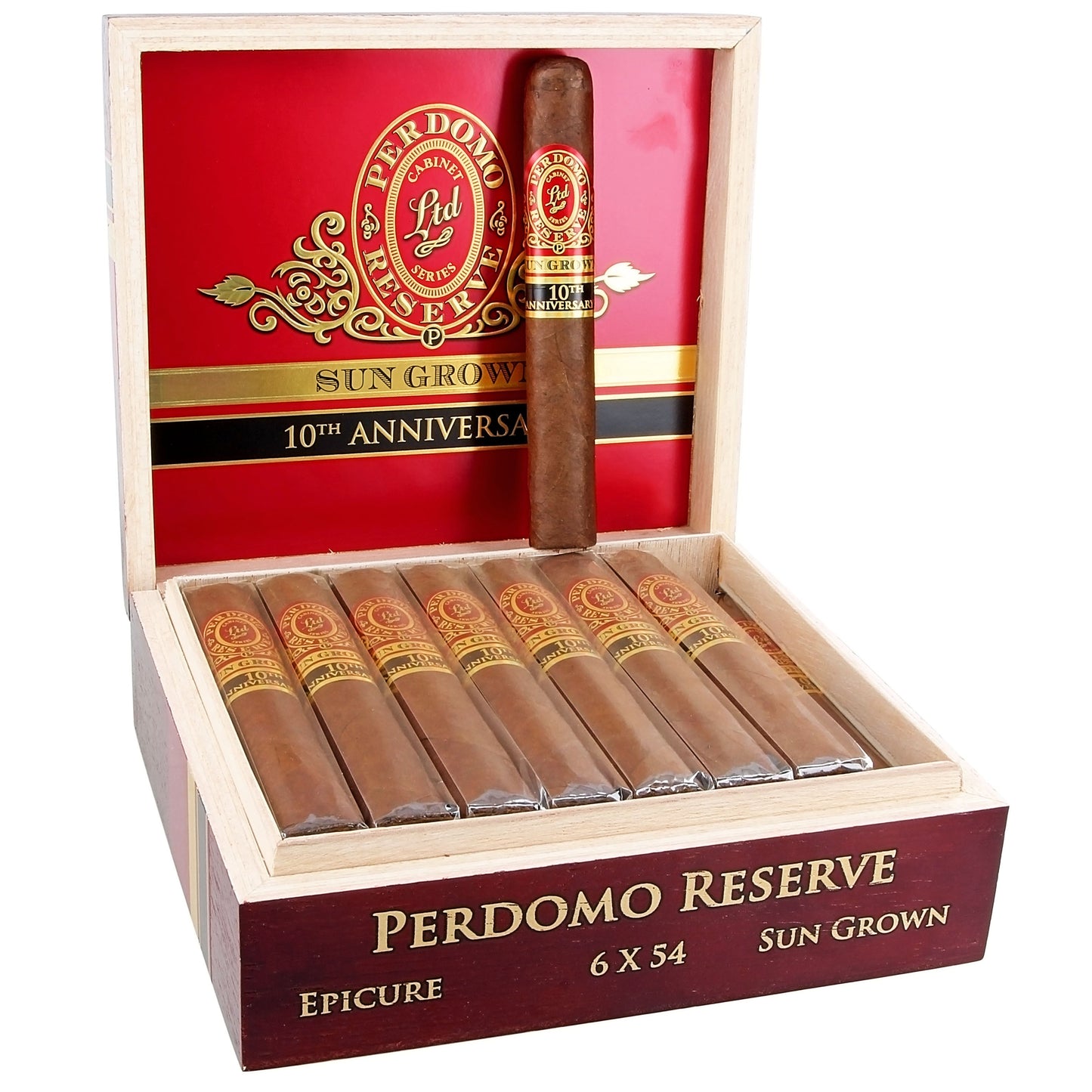 Perdomo Reserve 10th Anniversary Sun Grown Epicure Box