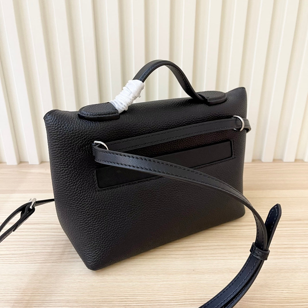 Hermes Goyard Kelly Togo Matte Alligator Swift Touch 24 black