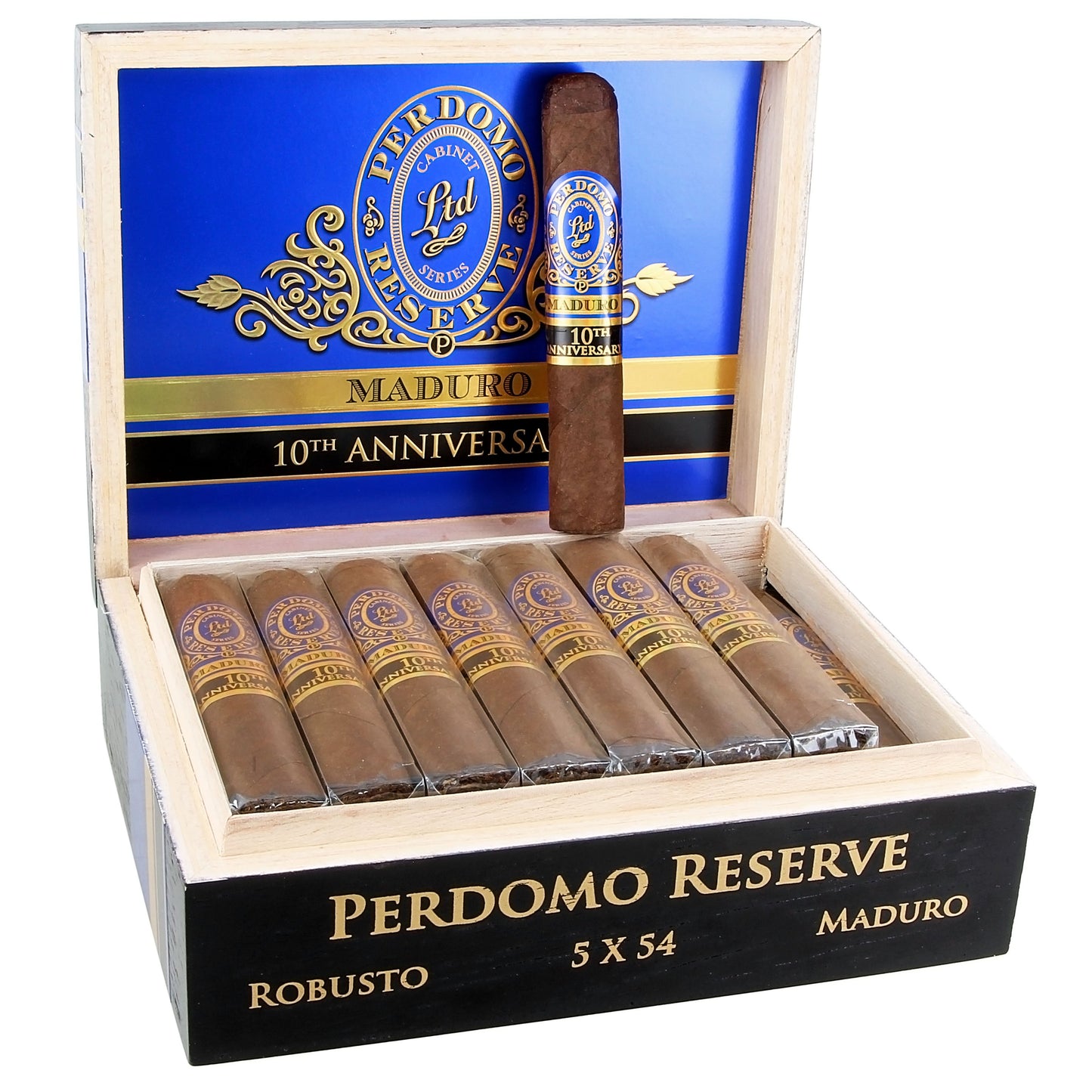 Perdomo Reserve 10th Anniversary Maduro Robusto Box