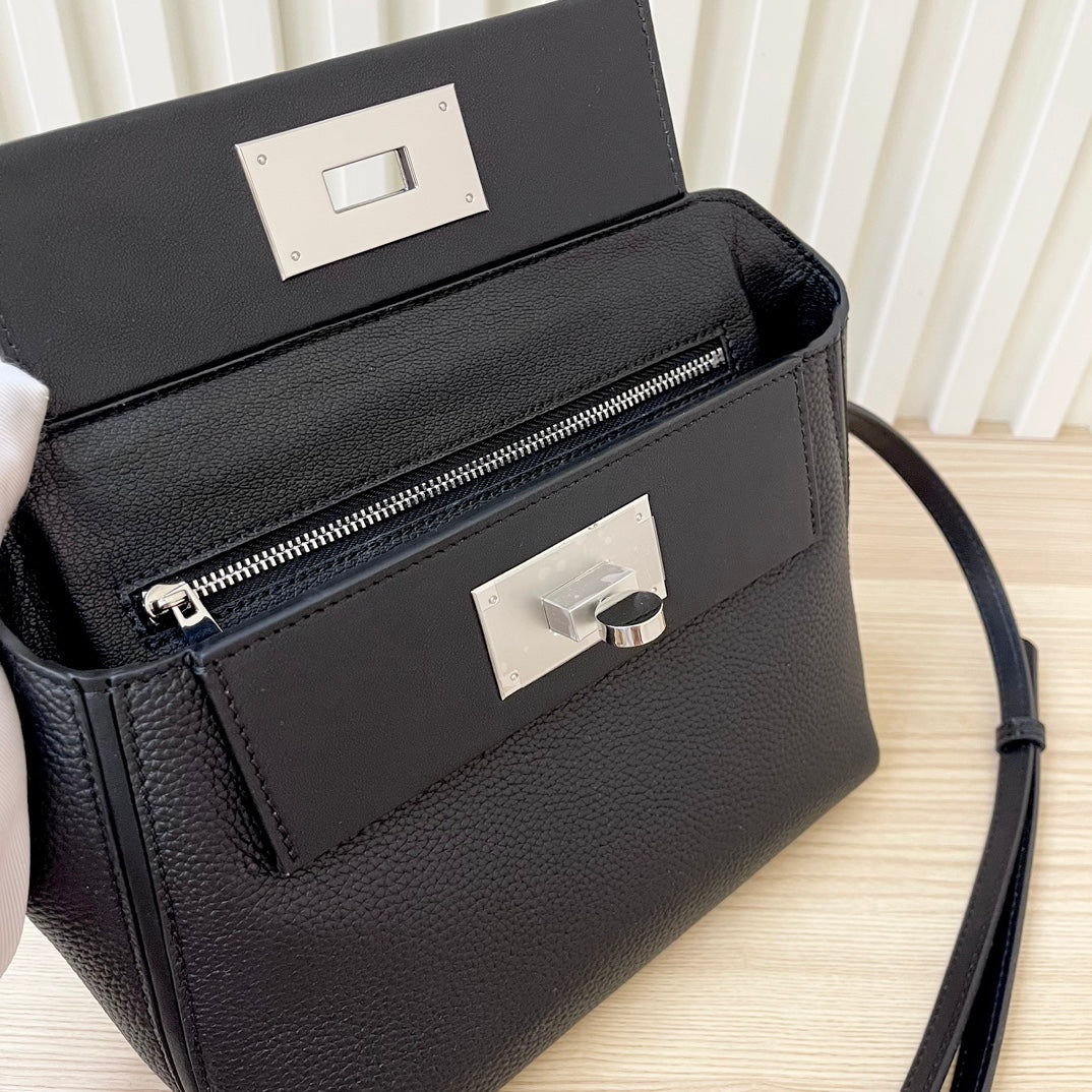 Hermes Goyard Kelly Togo Swift 24 black