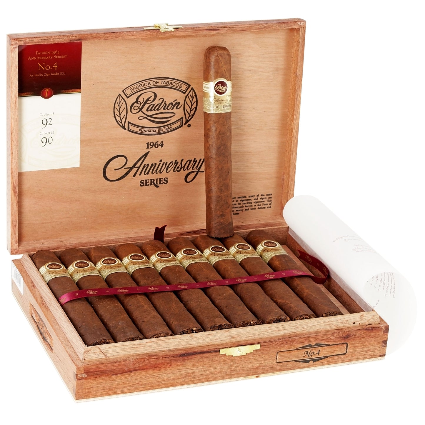 Padron 1964 series No.4 Natural Box