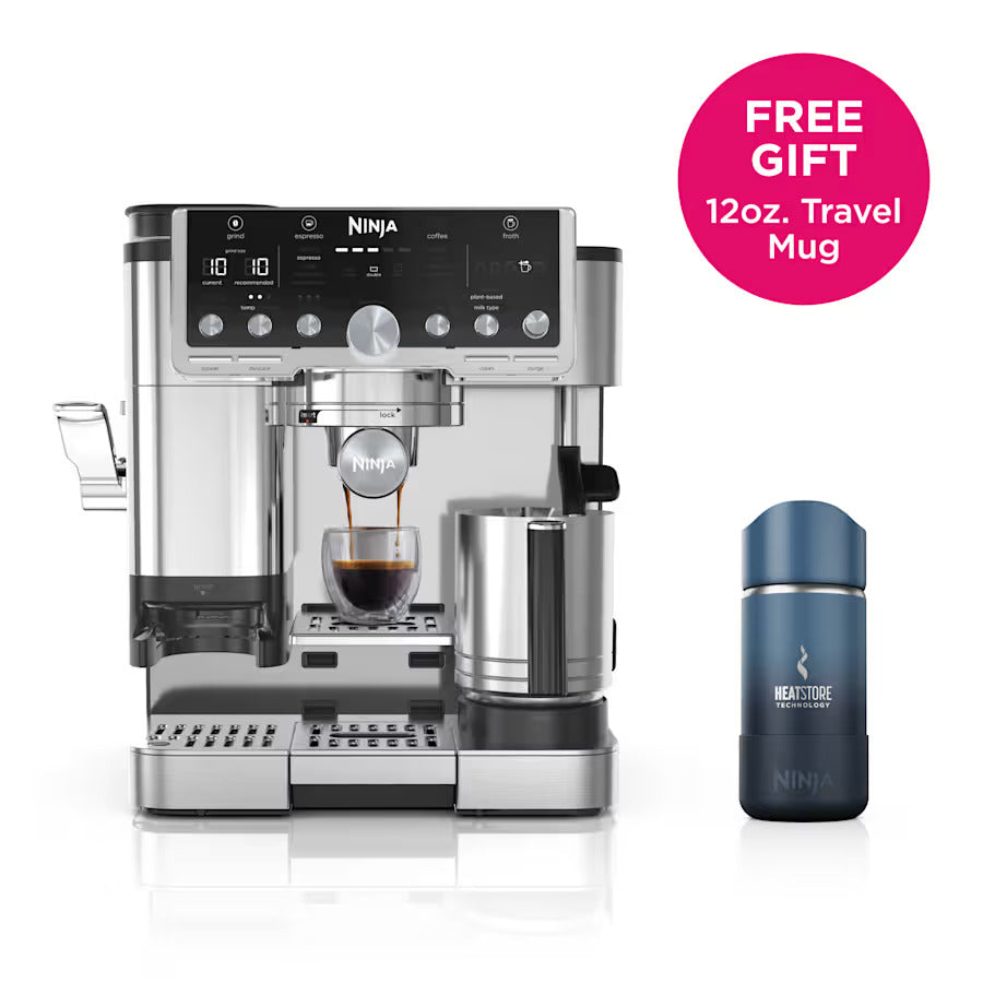 Ninja Luxe™ Café Pro 4 in 1 Espresso Drip Coffee & Cold Brew Maker With Hot Water Dispenser