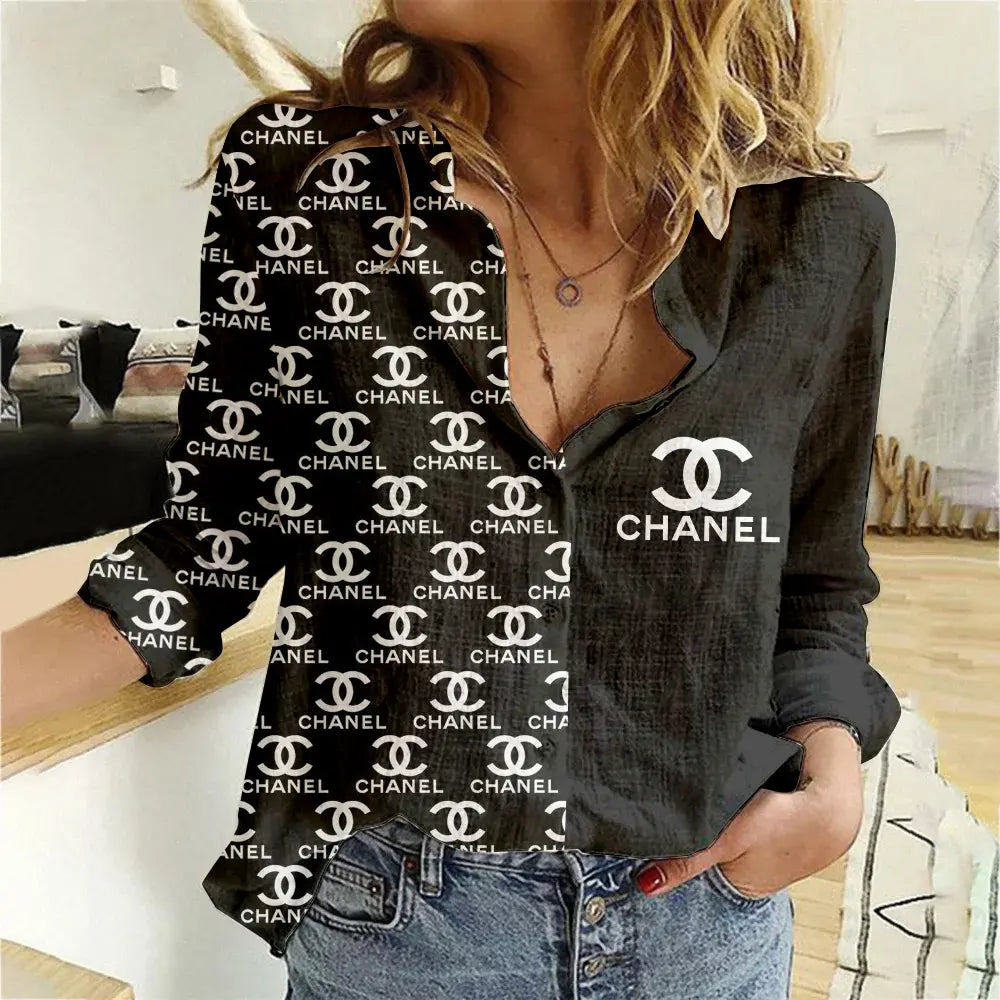 Premium CHANEL Monogram Limited Shirt MRS-NCY-CN2111062