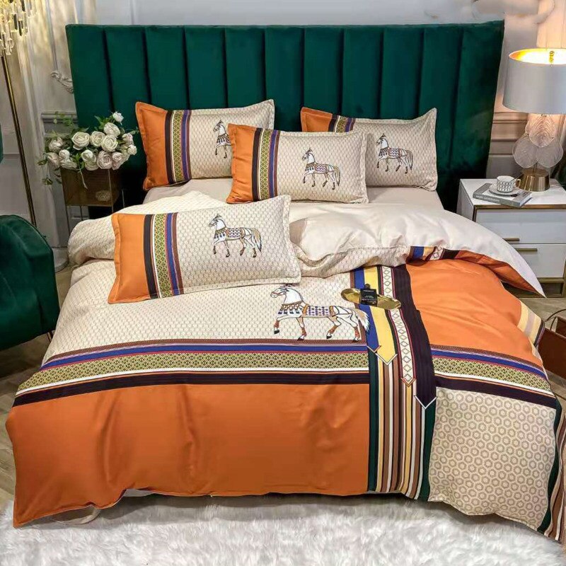 Premium Luxury Brand Bedding Set DN16030903