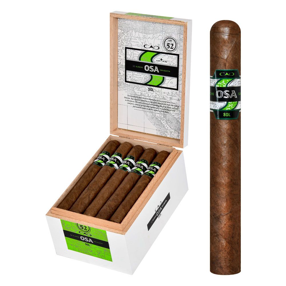 General cigar co. CAO OSA Lot 52 Box