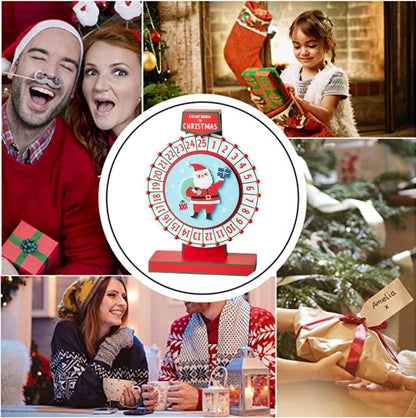 🎅CHRISTMAS HOT SALE🎁-Countdown Christmas Advent Calendar Wheel(BUY 2 FREE SHIPPING)