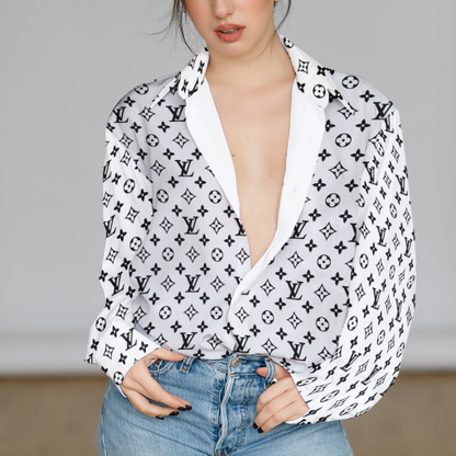 Limited Edition Louis Vuitton Premium Casual Shirt For WOMEN – MRS-CCY-320