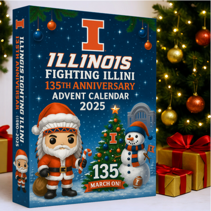 Illinois Fighting Illini 135th Anniversary 2025 Advent Calendar