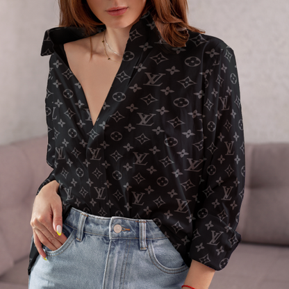 Limited Edition Louis Vuitton Premium Casual Shirt For WOMEN – MRS-CCY-321