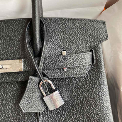 Hermes Goyard AAA-Birkin 25/30/35 Bag silver hardware blk