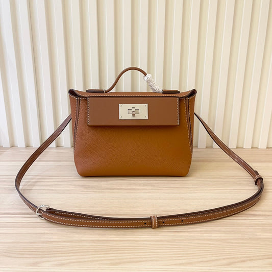 Hermes Goyard Kelly Togo Swift 24 brown