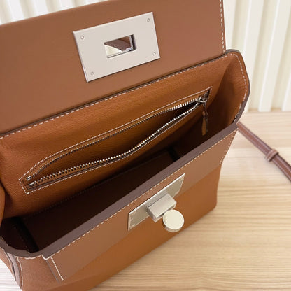 Hermes Goyard Kelly Togo Swift 24 brown