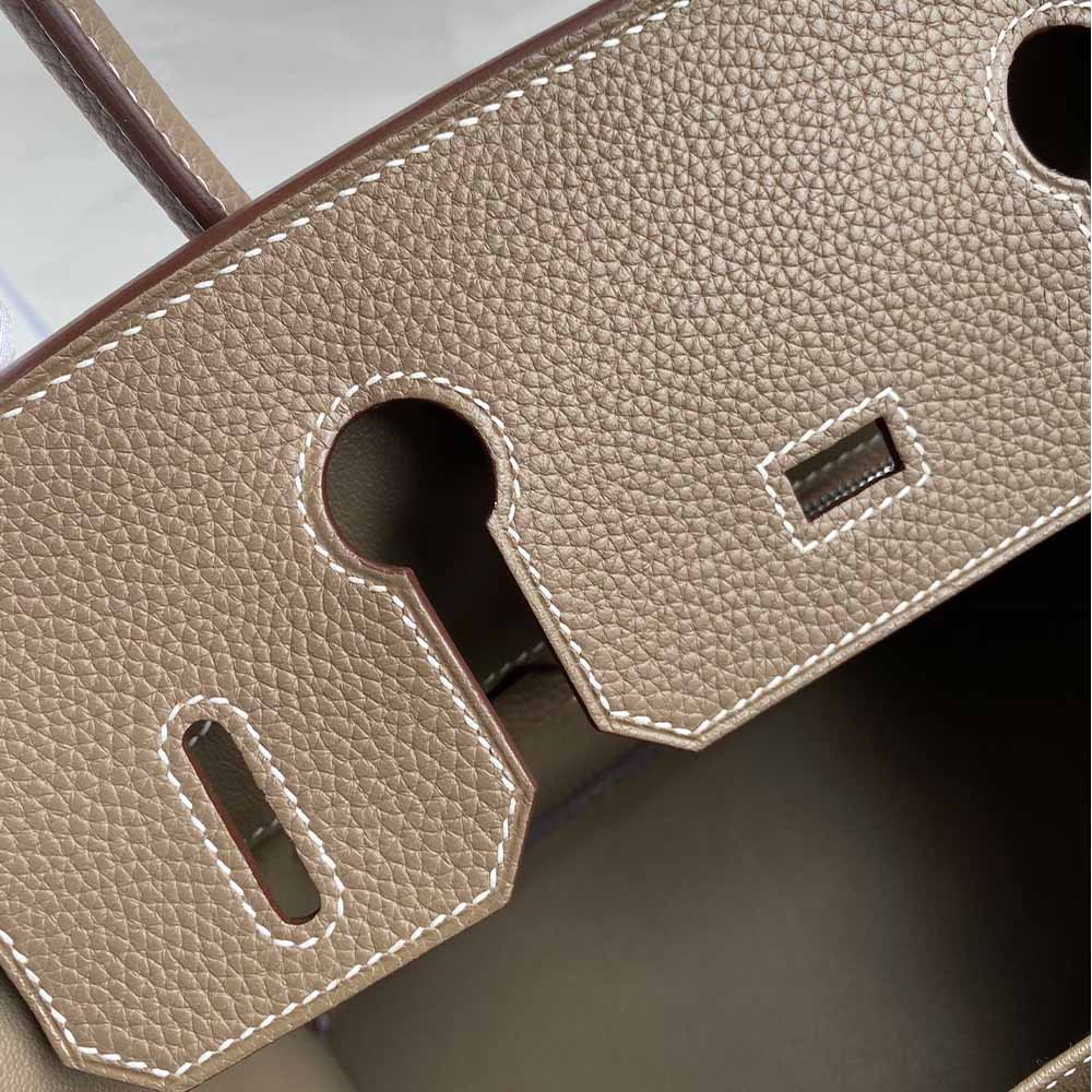 Hermes Goyard AAA-Birkin 25/30/35 Bag silver hardware brown