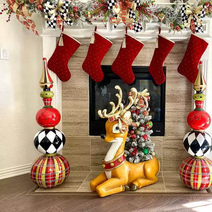 Harper Holiday Topiary, Set of 2