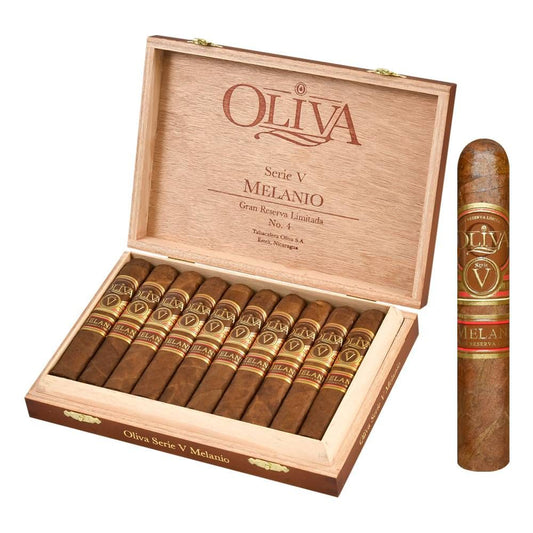 Oliva V Melanio Natural No.4 Box