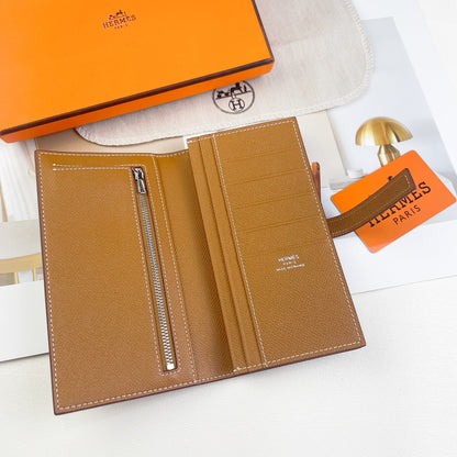 Hermes Goyard New H Passant Toutenmainte Wallet brown