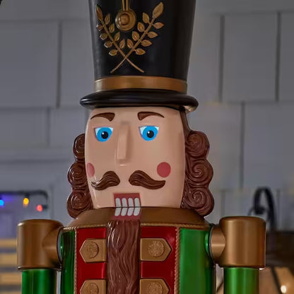 8 ft. Giant-Sized Lantern Nutcracker with LifeEyes LCD Eyes