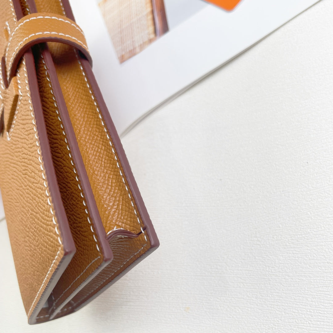 Hermes Goyard New H Passant Toutenmainte Wallet brown