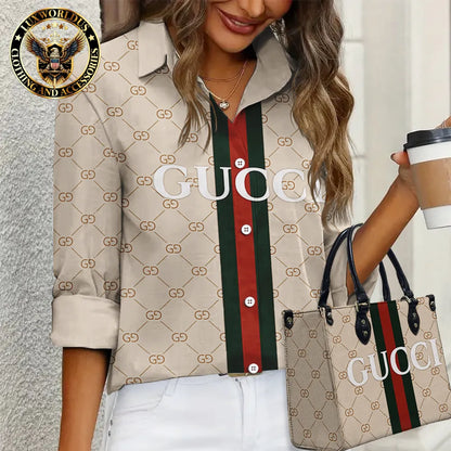 GUCCI Limited Edition Casual Shirt 💖 Handbag For Gorgeous Women LUX-NCY+F76-00001FRCSEQ6